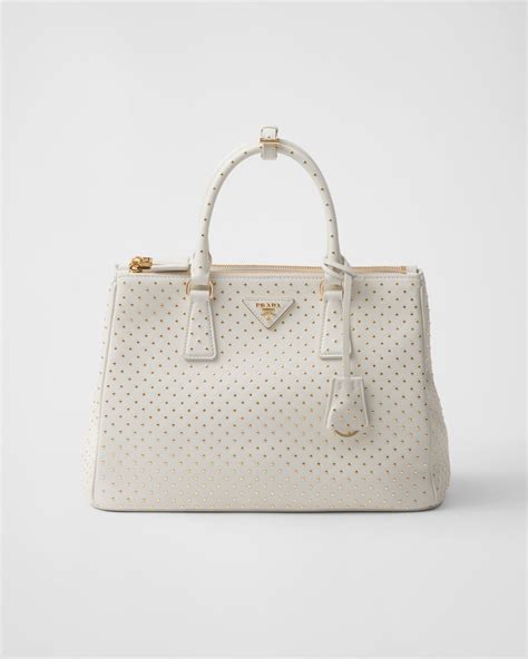 prada galleria studded bag.